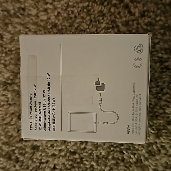 APPLE USB 12W Power adapter - Picture 2 of 3